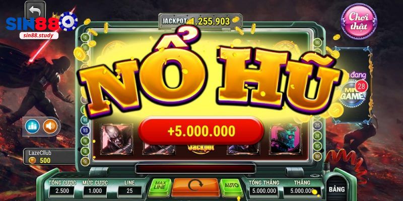 Cách chơi slot nổ hũ sin88